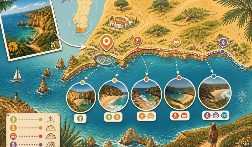 découvrez l'algarve authentique en explorant les plages secrètes et méconnues au-delà de lagos, loin des foules touristiques.