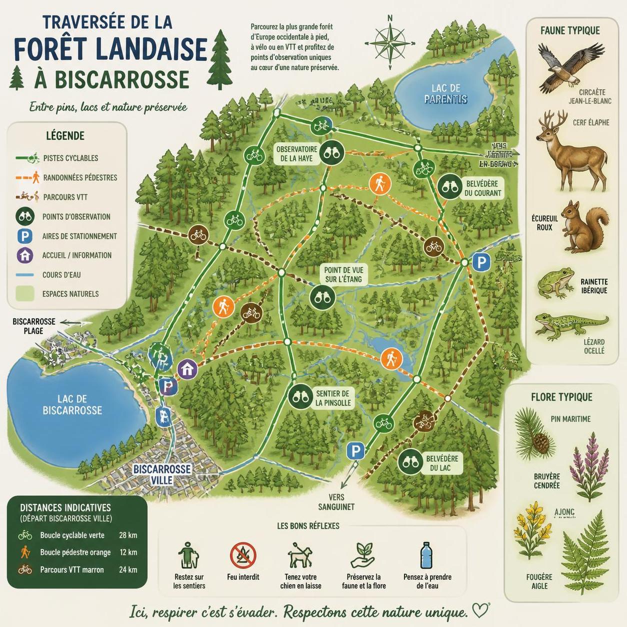 découvrez biscarrosse, une destination atlantique authentique où surf, lacs paisibles et forêt landaise se combinent pour offrir une expérience unique, loin du tourisme de masse.