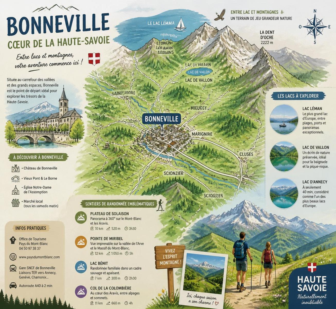 découvrez bonneville en haute-savoie, un trésor caché des alpes où lacs scintillants et sommets préservés offrent un cadre naturel unique pour les amoureux de la montagne et de la nature.