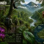 Bornéo : aventure dans la jungle primaire, loin de tout circuit touristique découvrez l'aventure authentique à bornéo, au cœur de la jungle primaire, loin des sentiers battus et des circuits touristiques, pour une immersion totale en pleine nature.