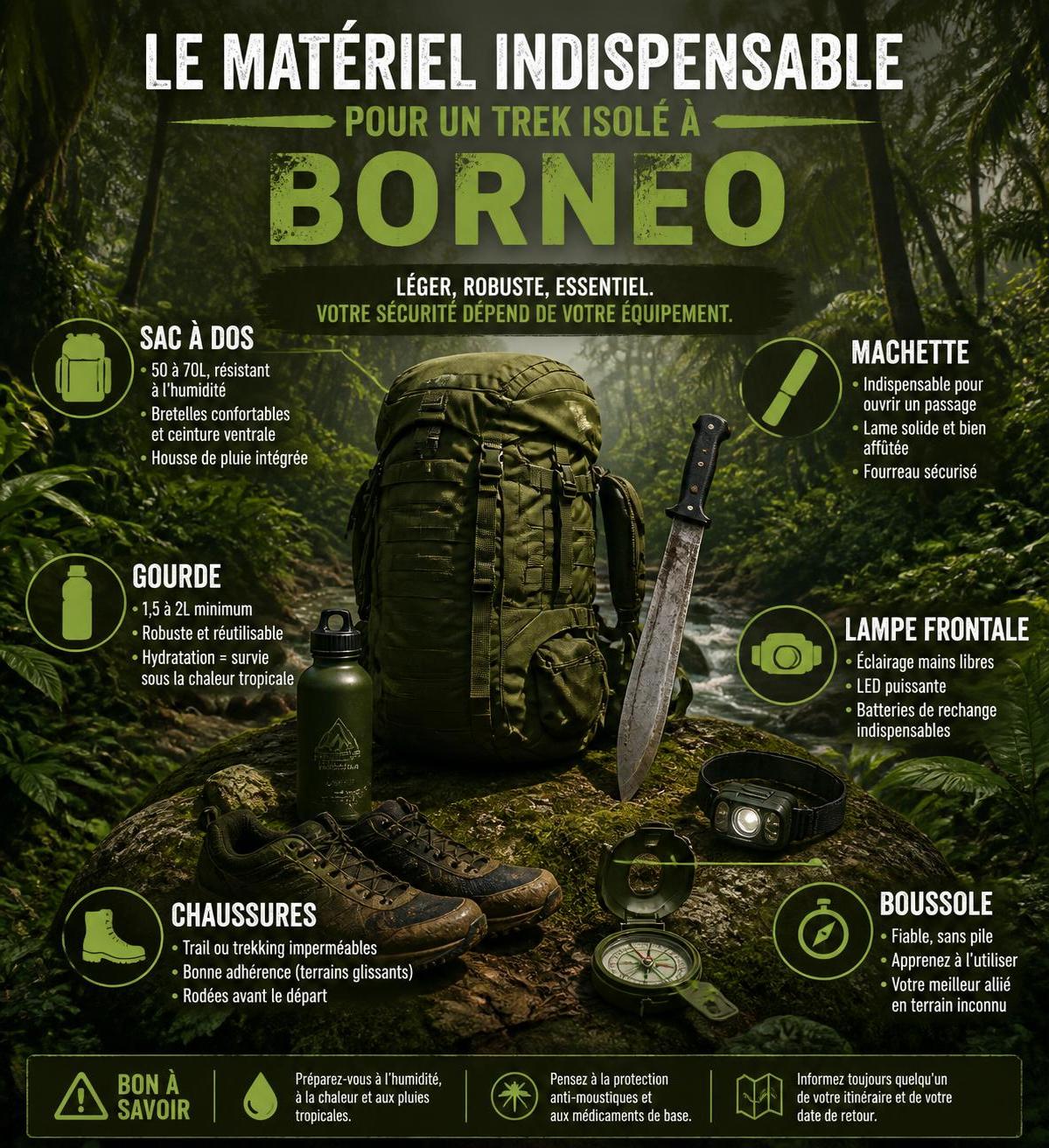 partez à l'aventure dans la jungle primaire de bornéo, un voyage authentique et sauvage, loin des sentiers touristiques battus et de la foule.