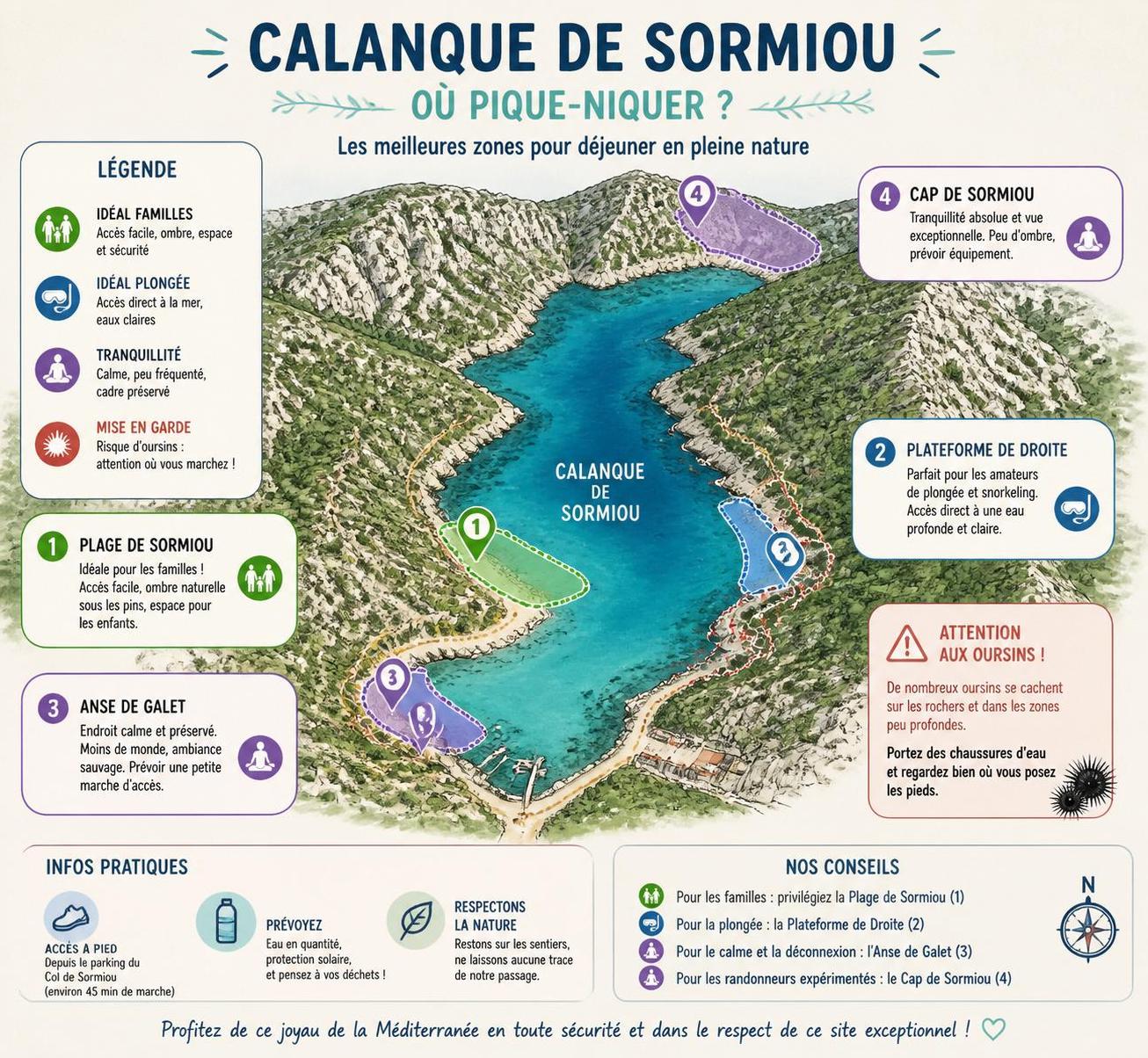 découvrez comment rejoindre la calanque de sormiou et profitez de ses paysages magnifiques avant l'arrivée des foules estivales pour une expérience authentique et paisible.