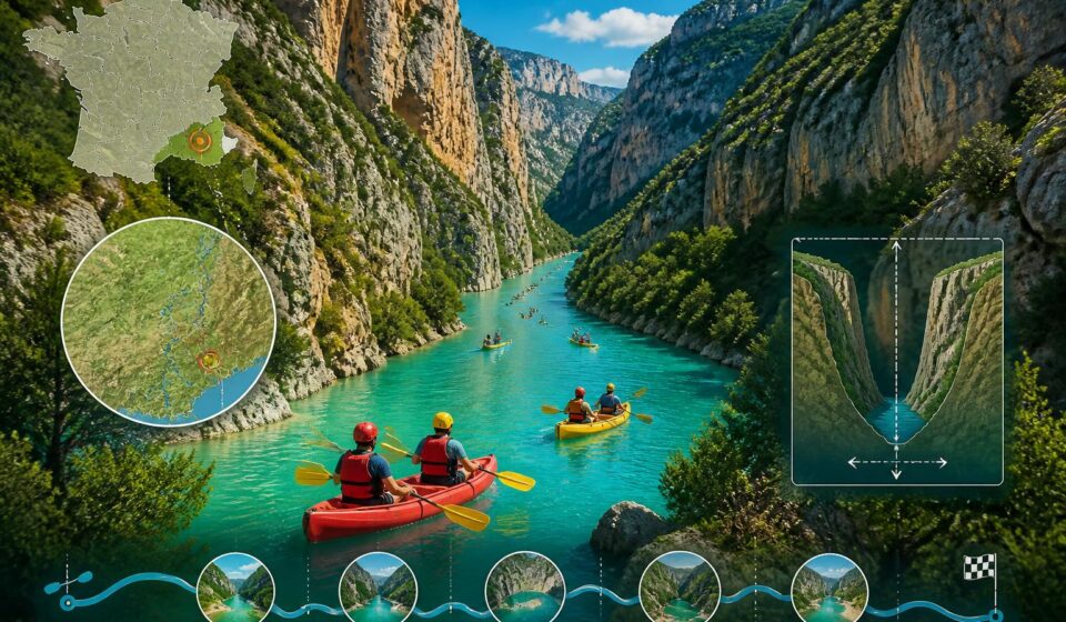 découvrez l'aventure unique de la descente en canoë dans le canyon du verdon, la plus grande gorge d'europe, et profitez de paysages à couper le souffle.