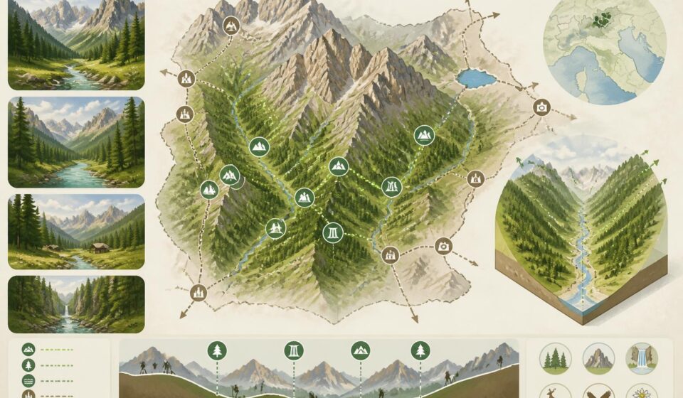 découvrez les dolomites méconnues à travers leurs vallées secrètes, loin des foules animées de cortina, pour une escapade nature authentique et paisible.
