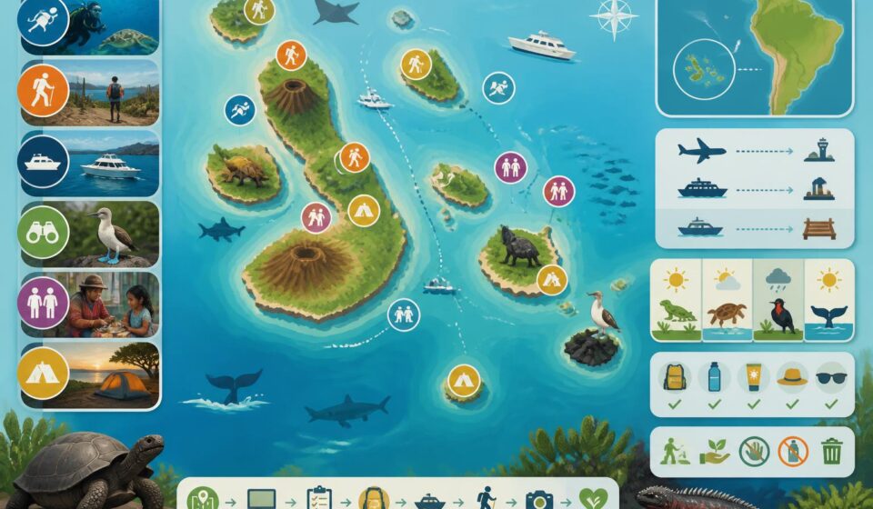 découvrez comment explorer l'archipel des galápagos de manière indépendante et originale, en évitant les circuits organisés pour une expérience unique et authentique.