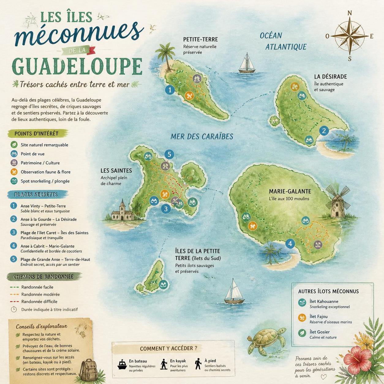 découvrez les îles secrètes de l'archipel de guadeloupe, des trésors méconnus que peu de touristes explorent, pour une expérience unique et authentique.