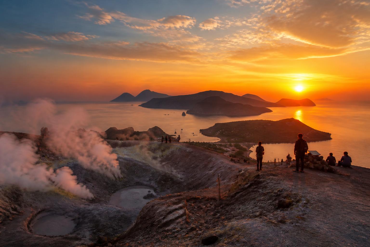 découvrez les îles éoliennes, un archipel volcanique sicilien unique entre le volcan actif de stromboli et ses charmants villages de pêcheurs, pour une aventure naturelle et authentique.