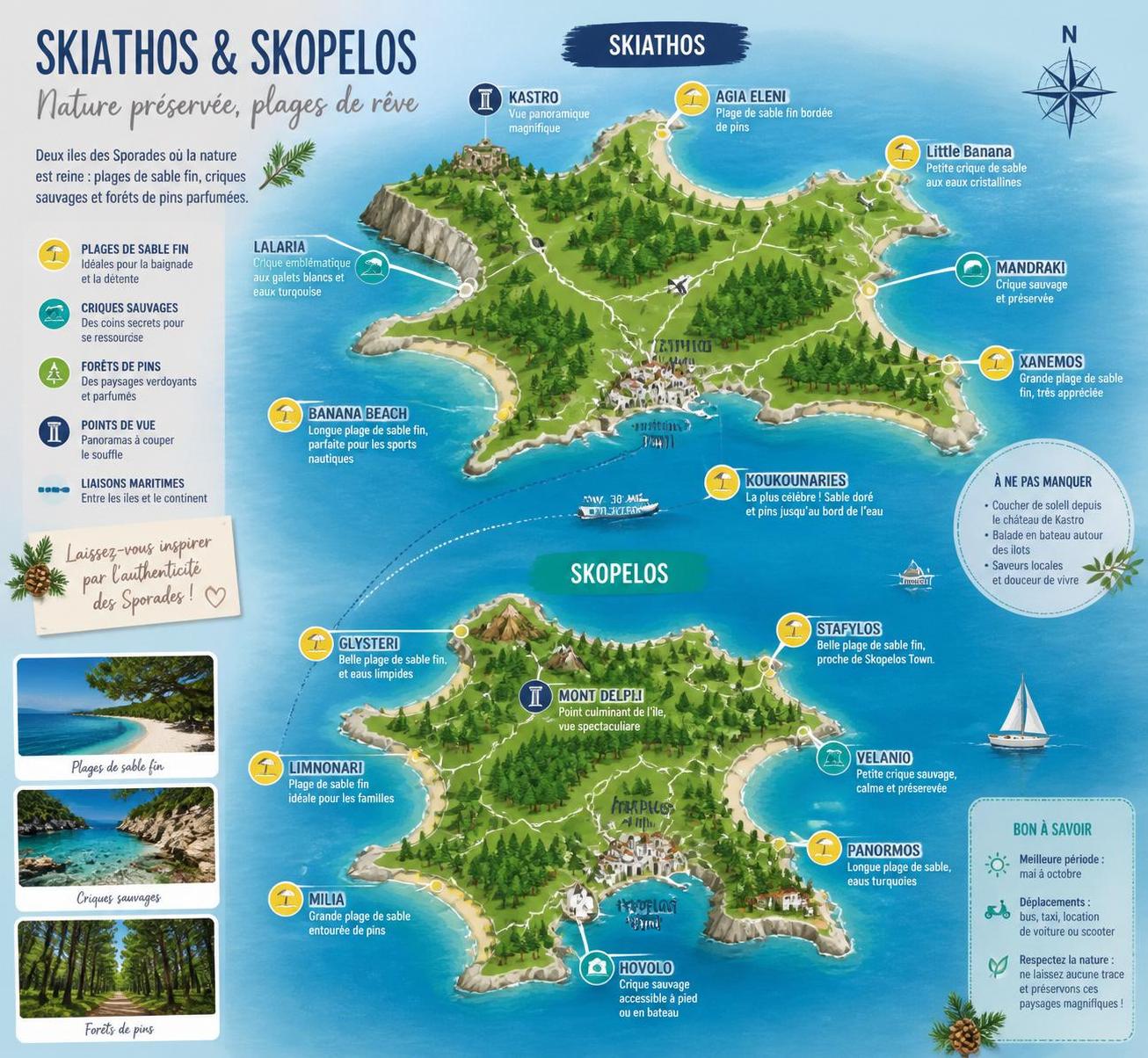 découvrez les plus belles plages de grèce, en dehors des célèbres îles de santorin et mykonos, pour des vacances authentiques et paradisiaques.