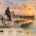 Traverser la Camargue à cheval : une aventure sauvage au bout de la France découvrez la camargue à cheval et vivez une aventure sauvage au cœur de paysages préservés, entre marais, plages et étendues sauvages au bout de la france.