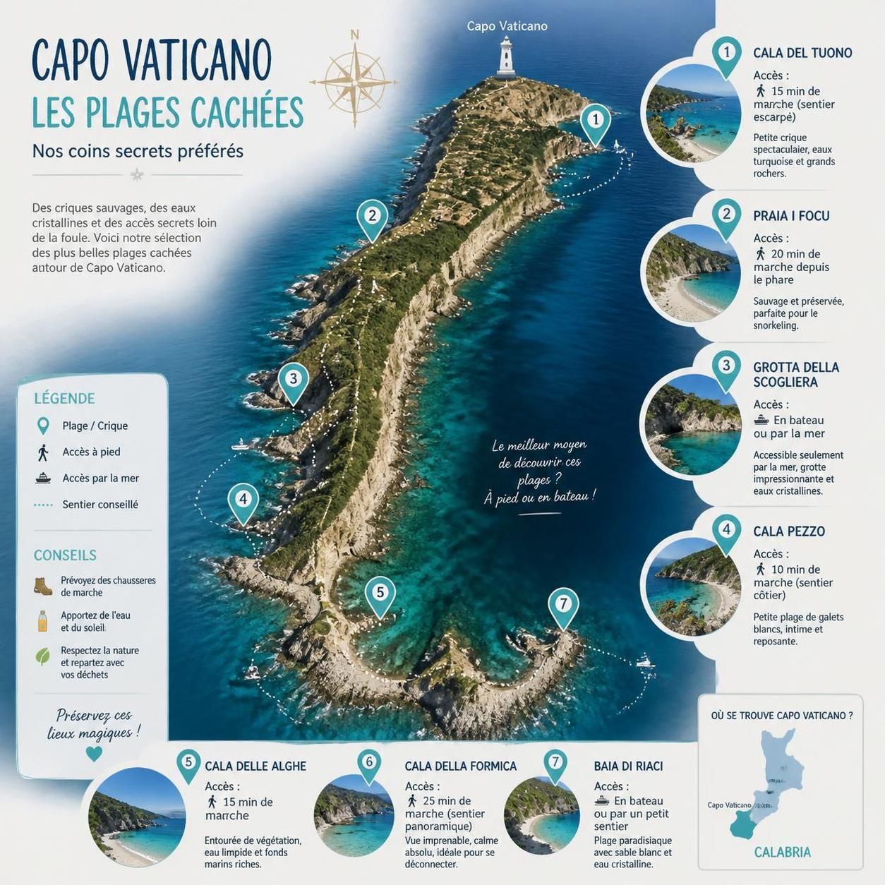 découvrez les plages secrètes de calabre, au bout de l'italie, des lieux paradisiaques à explorer avant la foule pour des vacances inoubliables.