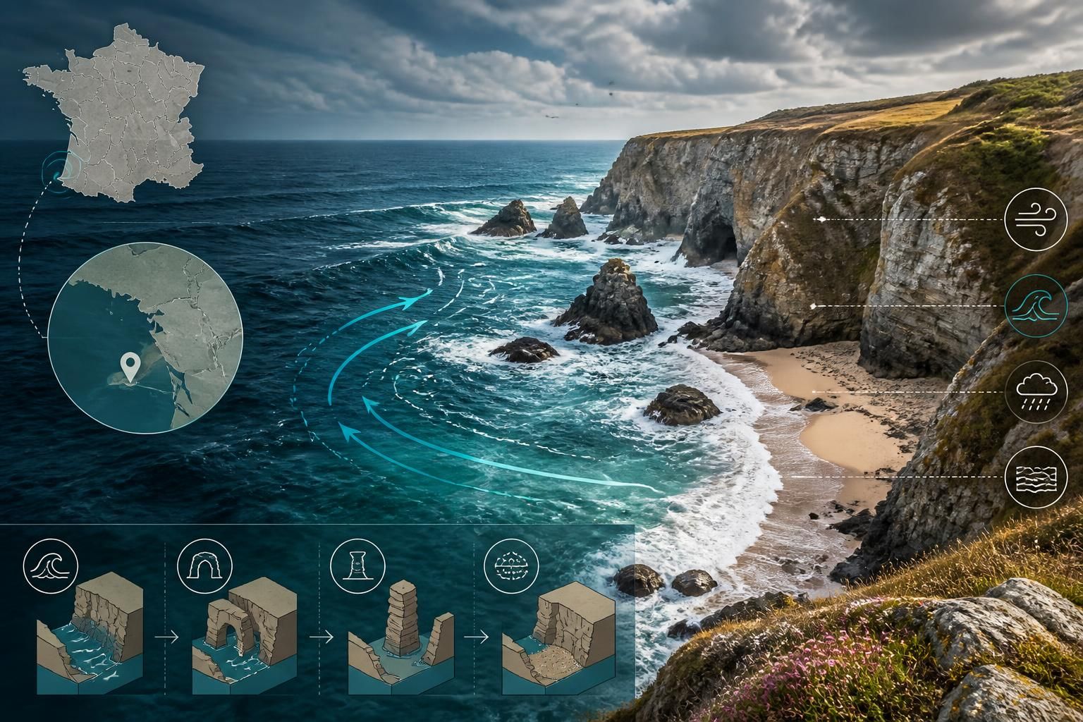 découvrez la côte sauvage en loire-atlantique, un trésor méconnu du littoral atlantique, loin des sentiers battus, idéal pour les aventuriers en quête de nature préservée et de paysages authentiques.