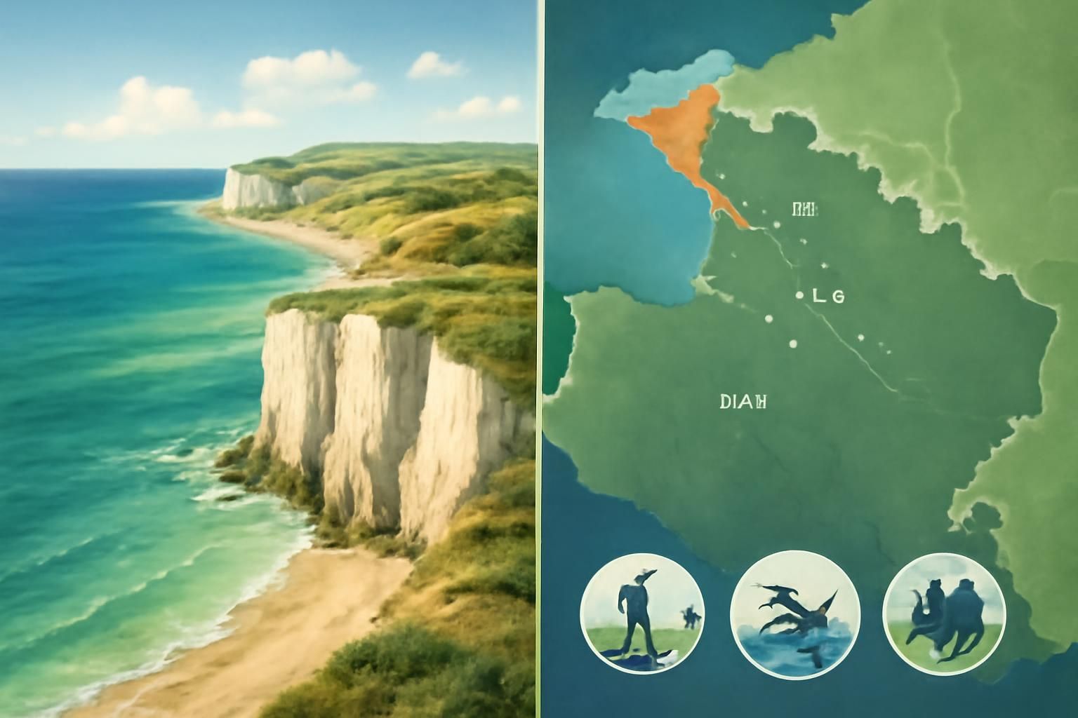découvrez la côte d'opale, ses magnifiques falaises et plages du nord souvent méconnues et sous-estimées par les voyageurs français. un trésor naturel à explorer sans attendre !