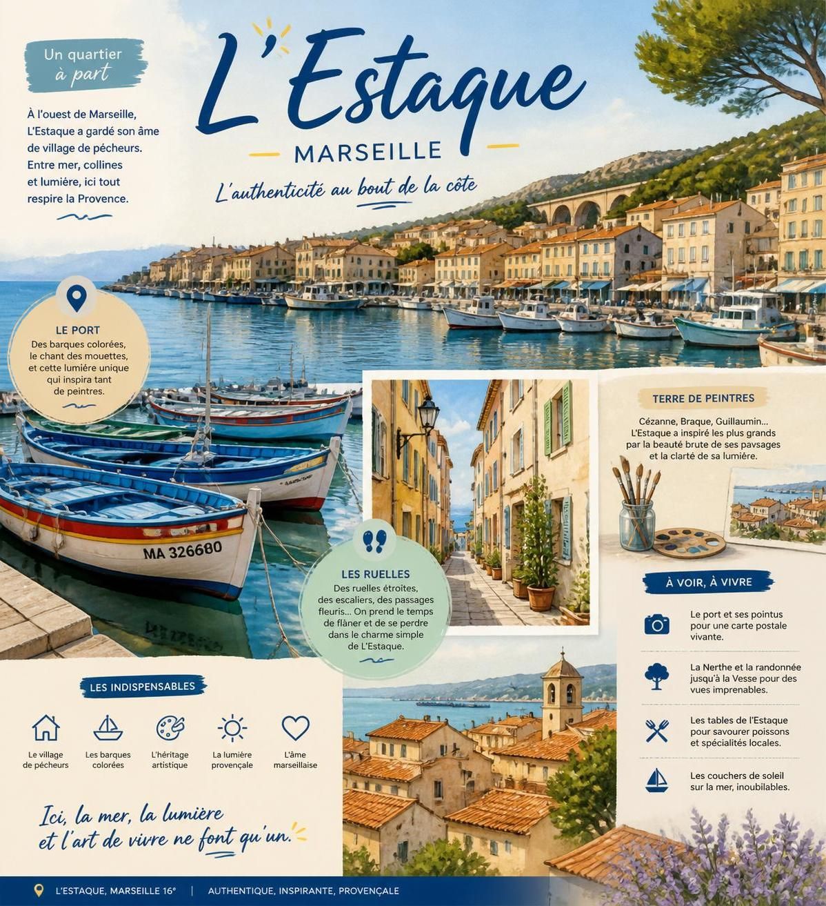 dĂ©couvrez l'estaque, le quartier pittoresque apprĂ©ciĂ© des peintres comme cĂ©zanne, un trĂ©sor mĂ©connu de marseille qui mĂ©rite d'ĂȘtre redĂ©couvert.