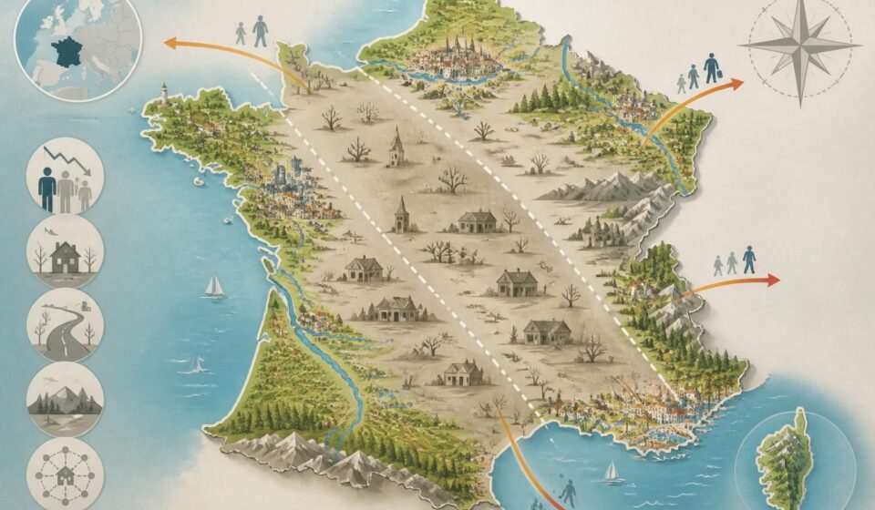 découvrez la diagonale du vide, une région méconnue de la france profonde où la nature et l'histoire se dévoilent loin de l'agitation urbaine. explorez ces terres oubliées que même les français ignorent.