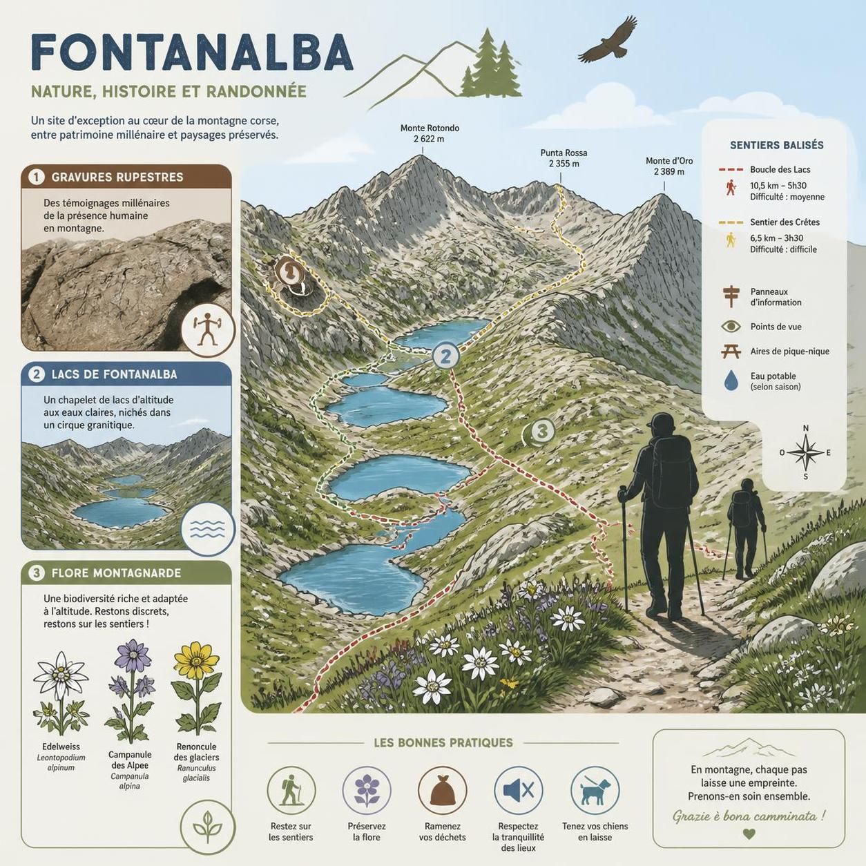 découvrez le mercantour côté roya, des vallées secrètes et préservées, loin des sentiers battus de provence, idéales pour les randonneurs en quête de nature intacte et de paysages époustouflants.