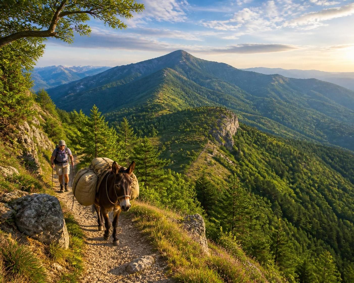 découvrez les cévennes à travers le gr70, le célÚbre sentier de stevenson, un itinéraire méconnu des marcheurs du chemin saint-jacques offrant paysages authentiques et aventure historique.