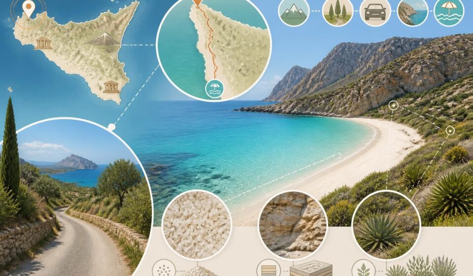 découvrez san vito lo capo, une plage de sable blanc préservée au bout d'une route sicilienne peu fréquentée, loin des itinéraires touristiques habituels pour une expérience authentique.