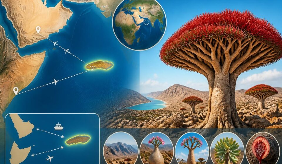 découvrez socotra, une île unique célèbre pour ses arbres-dragons fascinants, offrant une expérience inoubliable dans l'une des destinations les plus isolées et préservées au monde.