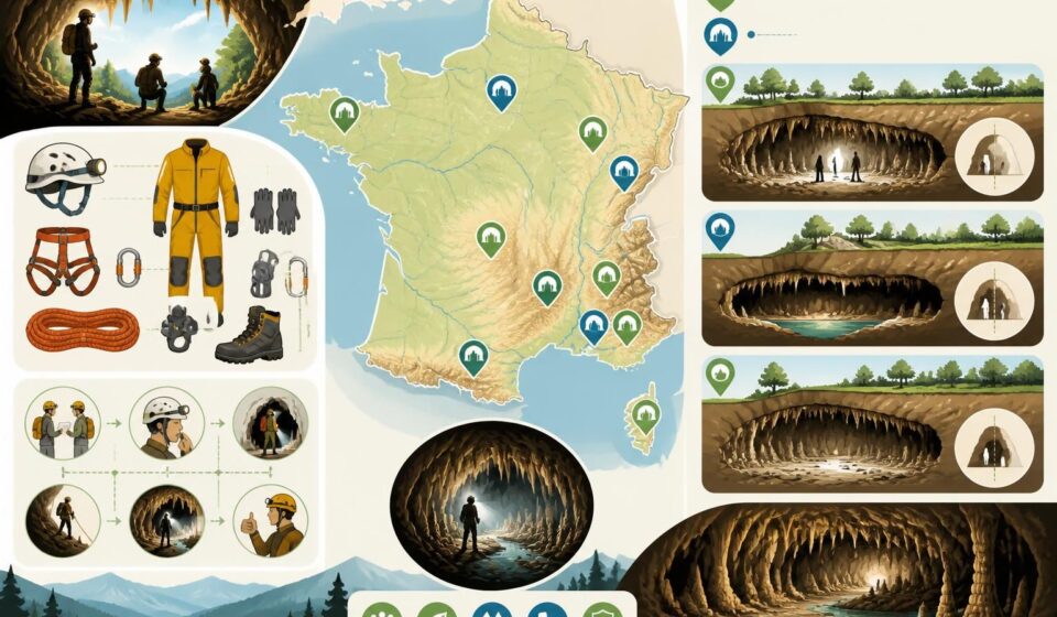 découvrez la spéléologie pour débutants avec notre guide des grottes françaises les plus accessibles et les moins fréquentées, pour une aventure naturelle en toute sérénité.