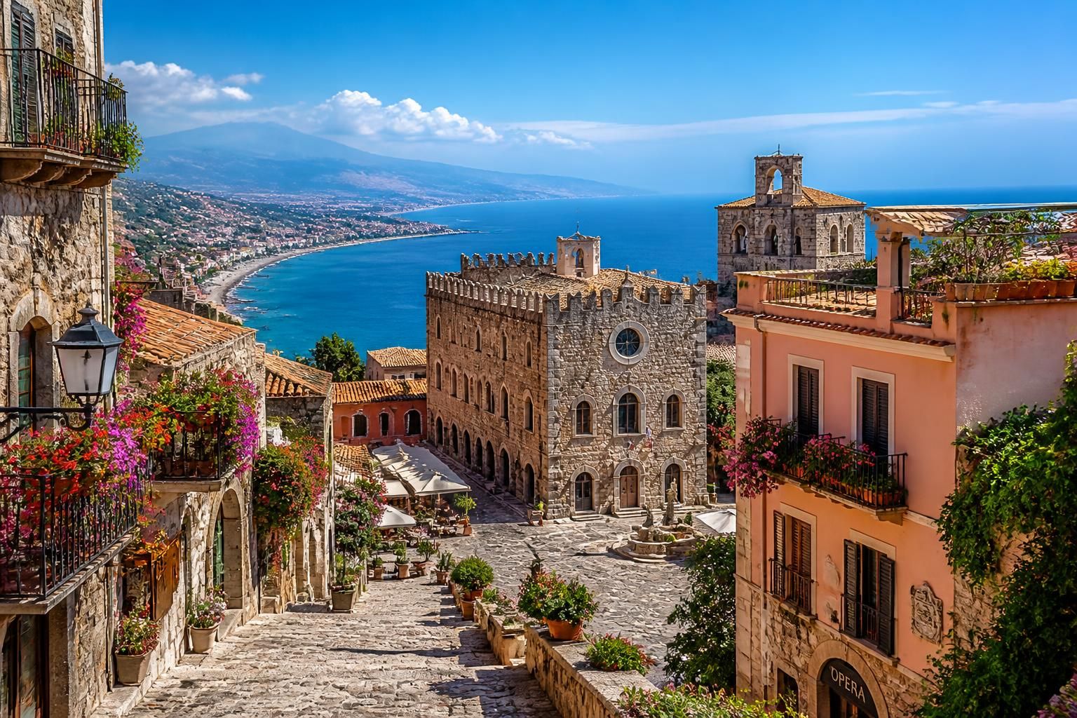 découvrez taormine au-delà du théâtre grec : paysages époustouflants, ruelles pittoresques et trésors cachés à explorer après votre visite historique.