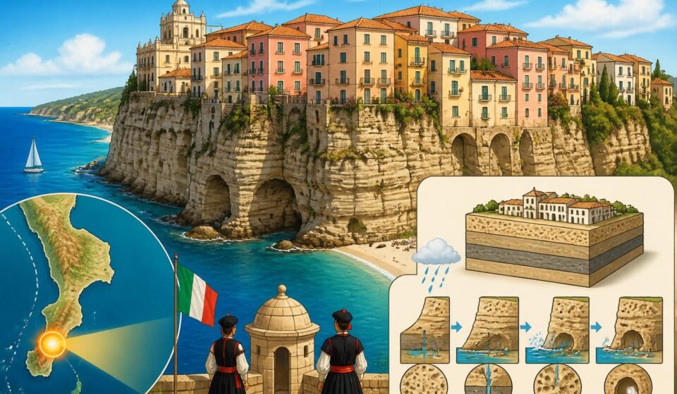 découvrez tropea, la charmante ville italienne perchée sur une falaise de tuf, célèbre pour ses vues imprenables et son patrimoine jalousement préservé par les habitants.