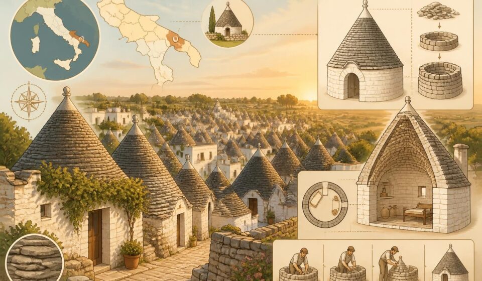 découvrez alberobello et ses trulli, ces maisons en forme de cône typiques de la puglia, un village unique aux allures de décor de film authentique.
