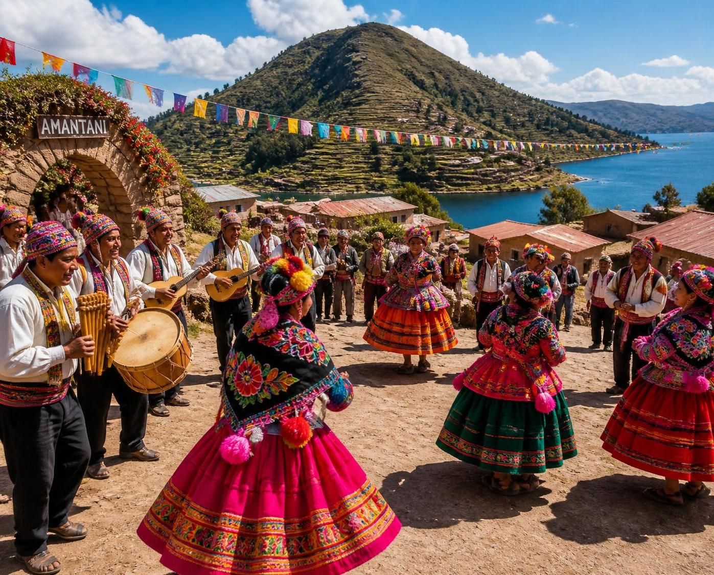 découvrez amantani, l'île paisible du lac titicaca, où l'on dort chez l'habitant dans un cadre authentique, loin des écrans et d'instagram.