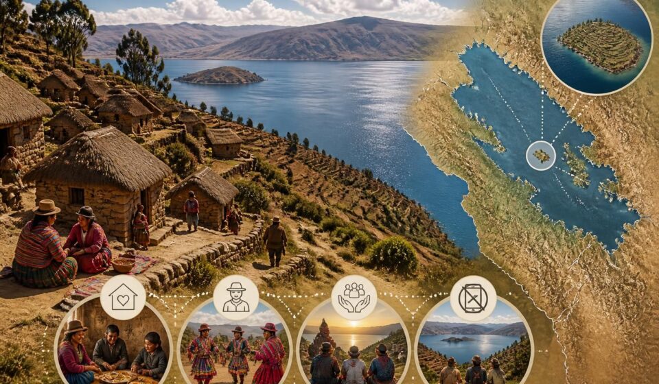 découvrez amantani, l'île authentique du lac titicaca, où vous pouvez dormir chez l'habitant et profiter d'une expérience déconnectée, loin des réseaux sociaux et d'instagram.