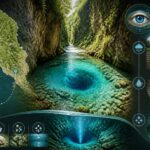 découvrez le blue eye d'albanie, une source turquoise spectaculaire nichée au cœur des gorges, entre les trésors historiques de butrint et gjirokastër, où la nature et la culture se rencontrent en harmonie.