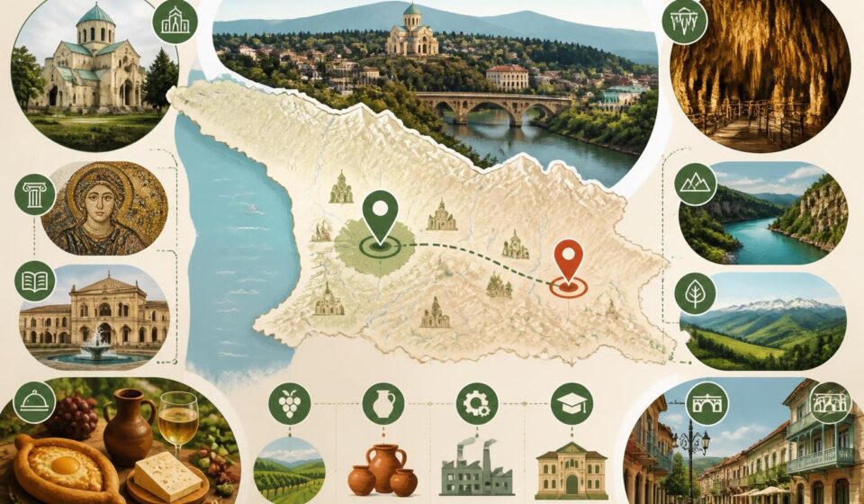 découvrez kutaisi, la ville méconnue de géorgie que tbilissi laisse dans l'ombre, entre histoire riche, paysages enchanteurs et culture authentique.