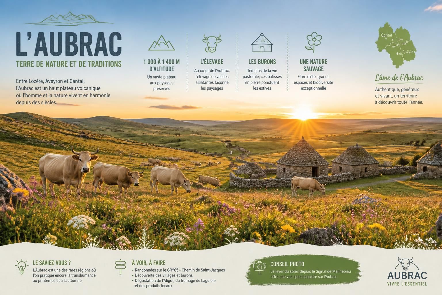 découvrez l'aubrac autrement avec l'estive signée michel bras, une expérience culinaire unique loin des foules et sans truffade.