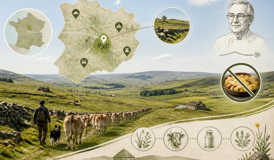 découvrez l'aubrac autrement avec l'estive signée michel bras, une expérience authentique mise à l'honneur sans la truffade ni les foules.