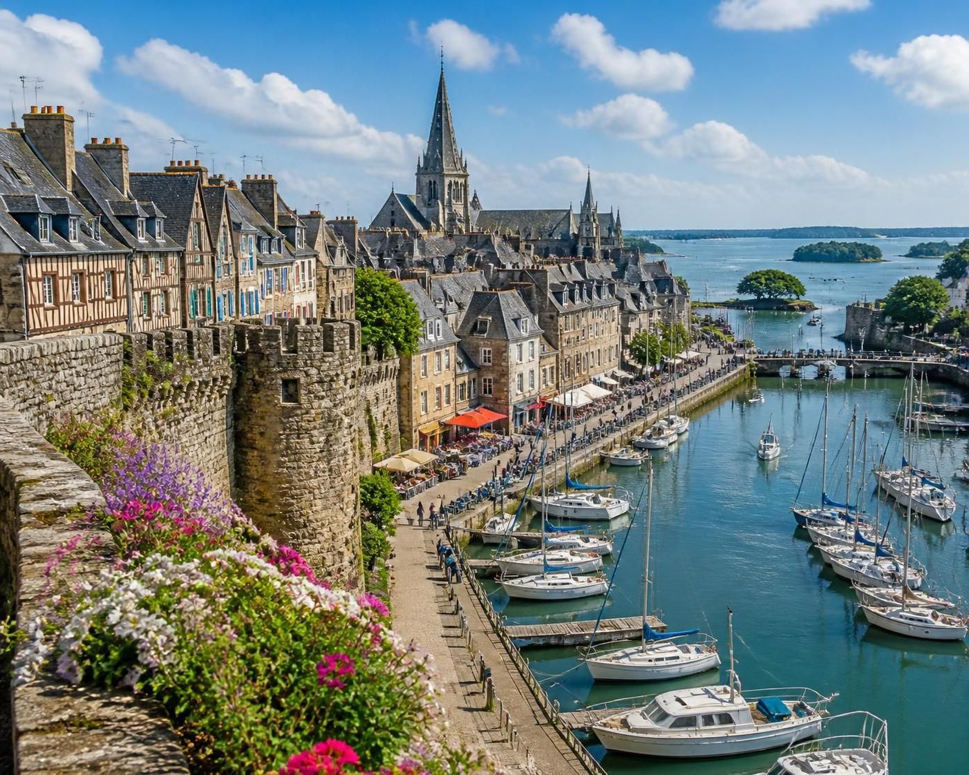 découvrez le golfe du morbihan intérieur, ses îles secrètes et criques paisibles accessibles depuis vannes. évadez-vous loin de la foule du quiberon pour un séjour authentique et ressourçant.