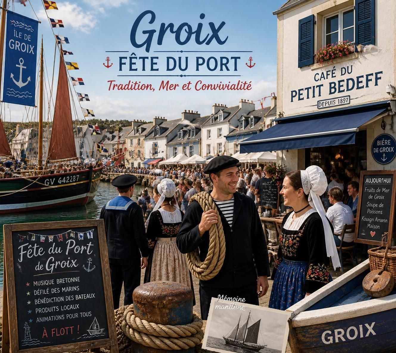 découvrez l'île de groix, voisine de belle-île, un joyau breton préservé où authenticité et mystères invitent à l'exploration et à la découverte.