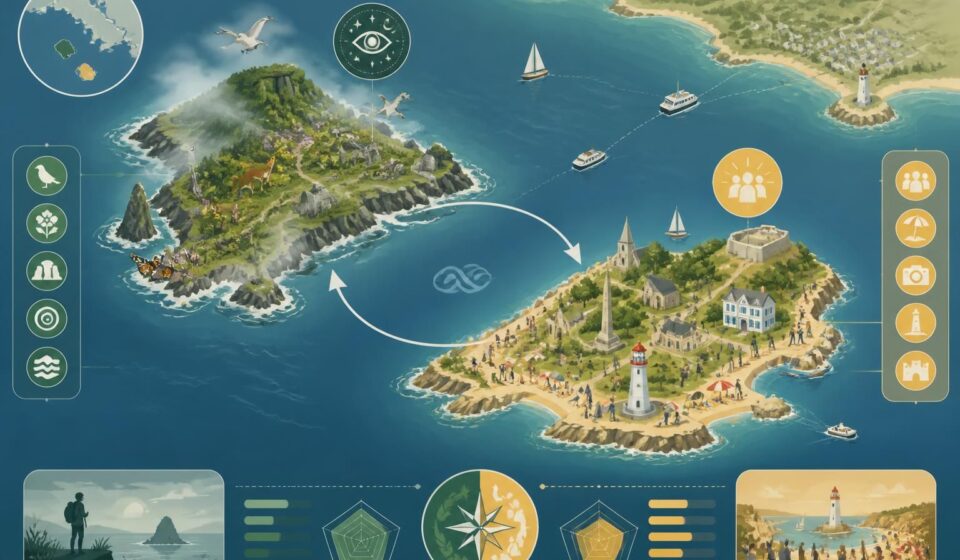 découvrez l'île de groix, voisine de belle-île, une île authentique et pleine de mystères à explorer loin des foules.