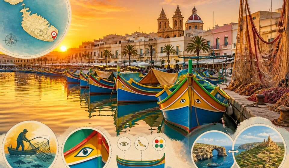 découvrez marsaxlokk, le charmant village de pêcheurs maltais célèbre pour ses bateaux luzzu colorés, une destination authentique souvent éclipsée par gozo dans les guides touristiques.