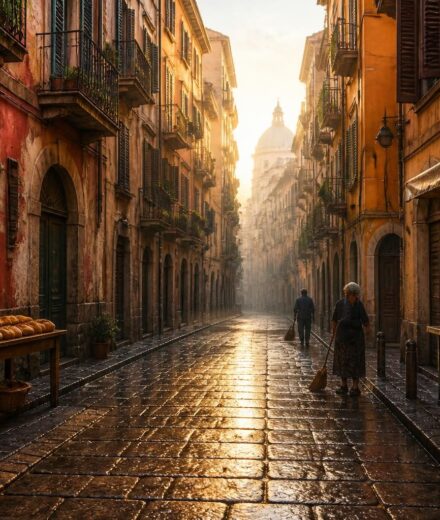 Naples hors des clichés : Spaccanapoli au petit matin, quand seuls les Napolitains sont debout découvrez spaccanapoli au petit matin, un aperçu authentique de naples loin des clichés touristiques, où seuls les napolitains vivent la ville en silence et en profondeur.