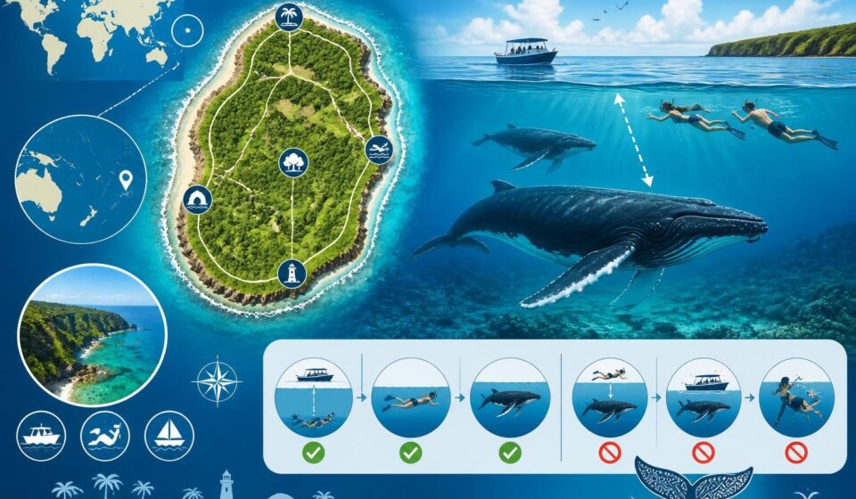 découvrez niue, la nation-île du pacifique la moins visitée au monde, un paradis naturel où vous pouvez nager en toute sécurité avec les majestueuses baleines dans des eaux cristallines.