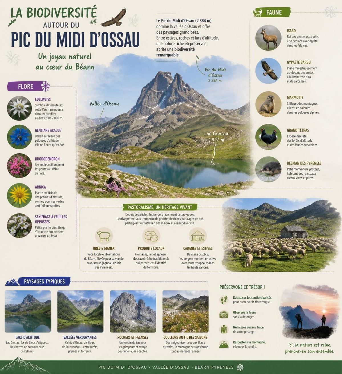 découvrez le pic du midi d'ossau, ce volcan éteint emblématique des pyrénées béarnaises, un sommet impressionnant que la foule du vignemale évite pour une aventure plus authentique et paisible.