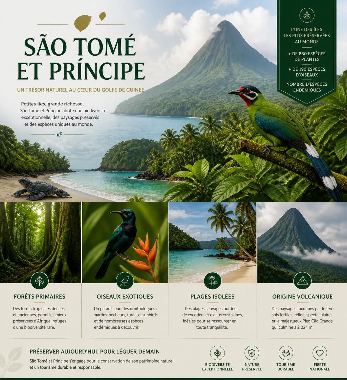 découvrez são tomé et príncipe, ces deux îles africaines méconnues, célèbres pour leur production de cacao, et apprenez où elles se situent sur la carte.