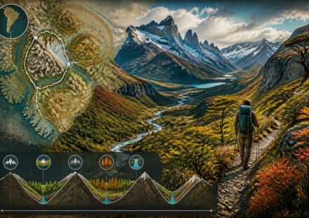 Trek en Patagonie hors des sentiers Torres del Paine : les vallées secrètes que le circuit W ne montre pas découvrez un trek unique en patagonie loin des sentiers battus de torres del paine, explorez les vallées secrètes et méconnues que le célèbre circuit w ne révèle pas.