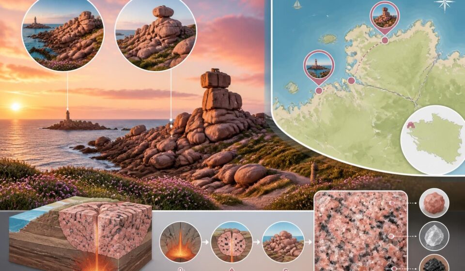 découvrez la côte de granit rose en bretagne, avec ses magnifiques rochers de ploumanac'h et de trégastel, un trésor naturel que perros-guirec préserve précieusement.