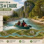 explorez les 40 km méconnus des gorges de l'aude en canoë-bivouac, de quillan à limoux, un itinéraire inédit que les agences de carcassonne ne proposent pas.
