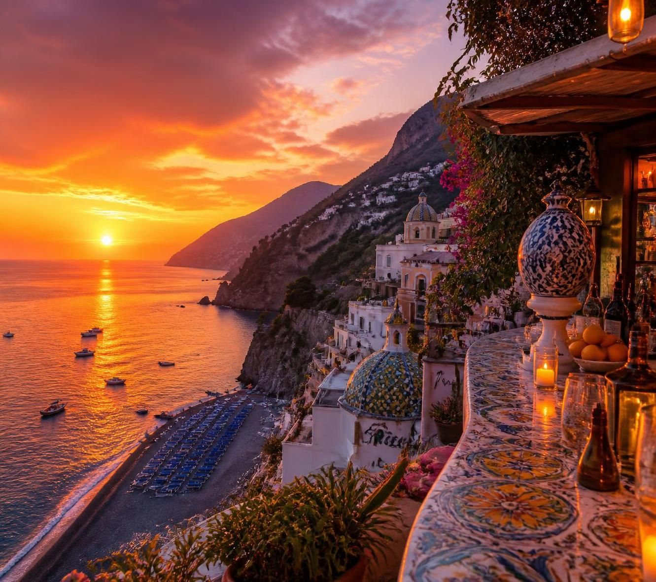 découvrez la côte amalfitaine secrète avec furore, praiano et conca dei marini, des villages idylliques loin de la foule, loin de positano souvent envahi par les groupes de car.
