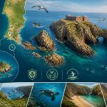 découvrez les berlengas, un archipel naturel préservé au large de peniche, portugal, accessible en une heure de bateau. un secret bien gardé des surfeurs pour ses paysages sauvages et ses spots uniques.