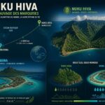 découvrez les marquises, cet archipel sauvage et préservé de nuku hiva en polynésie, loin de l'effervescence de bora bora, où la nature reste intacte et les paysages presque désertiques vous invitent à l'aventure.