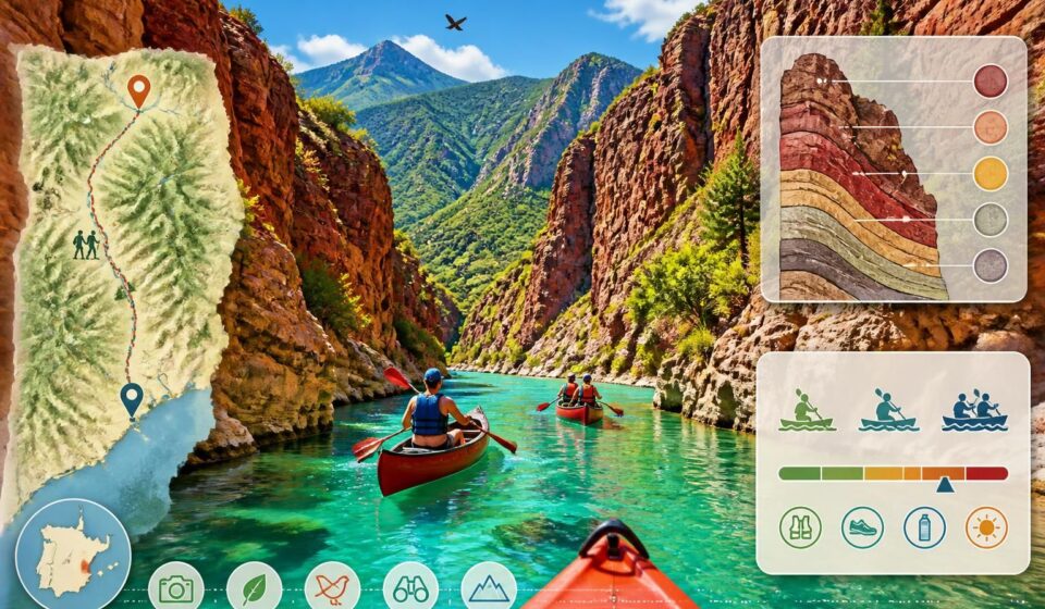découvrez les gorges du daluis dans les alpes-maritimes, un paysage spectaculaire surnommé le colorado provençal, à explorer en canoë ou en randonnée, une aventure encore méconnue des niçois.