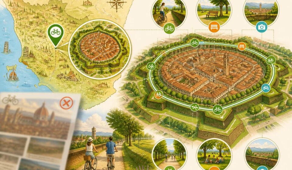 découvrez lucca, joyau de la toscane authentique, avec ses remparts cyclables uniques, une alternative paisible à florence souvent mise en avant dans les brochures d'italie.