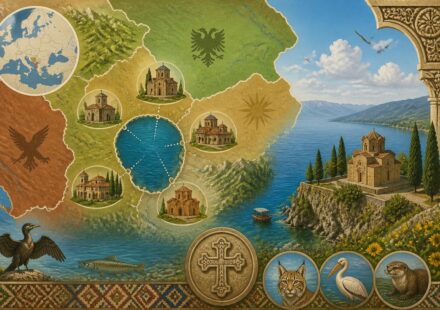 découvrez ohrid en macédoine du nord, un trésor des balkans entre albanie et serbie, célèbre pour son lac magnifique et ses monastères historiques.