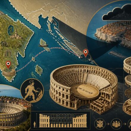 découvrez l'amphithéâtre romain de pula en istrie, un trésor historique souvent éclipsé par dubrovnik, mais incontournable lors de votre voyage en croatie.